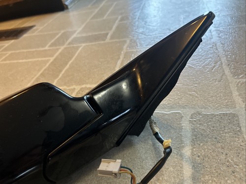99-02 Honda Accord 2-Door Coupe Right Mirror Black - Picture 4 of 9