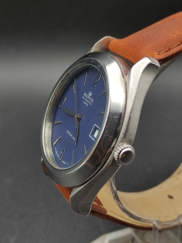 Marvin Gyroplan Automatic Date | 1990/99 | Cal. ETA 2824-2 , Steel , Working - Imagen 8 de 19