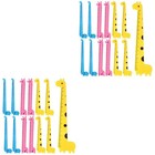  2 Pack Giraffe Schulsachen Giraffen-schulmaterial Plastik Herrscher