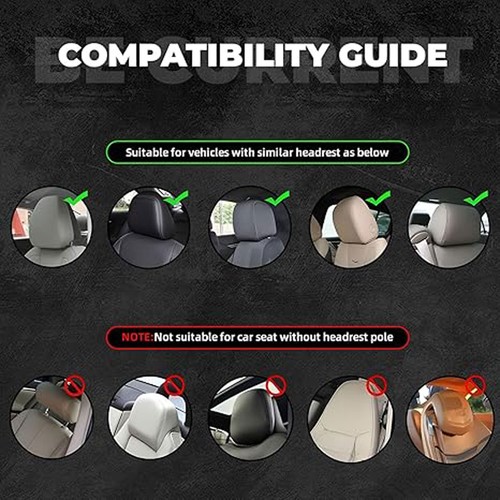 Funny Decoration Spoof Face Headrest Cover Halloween Personalized Mask Auto - Bild 2 von 22