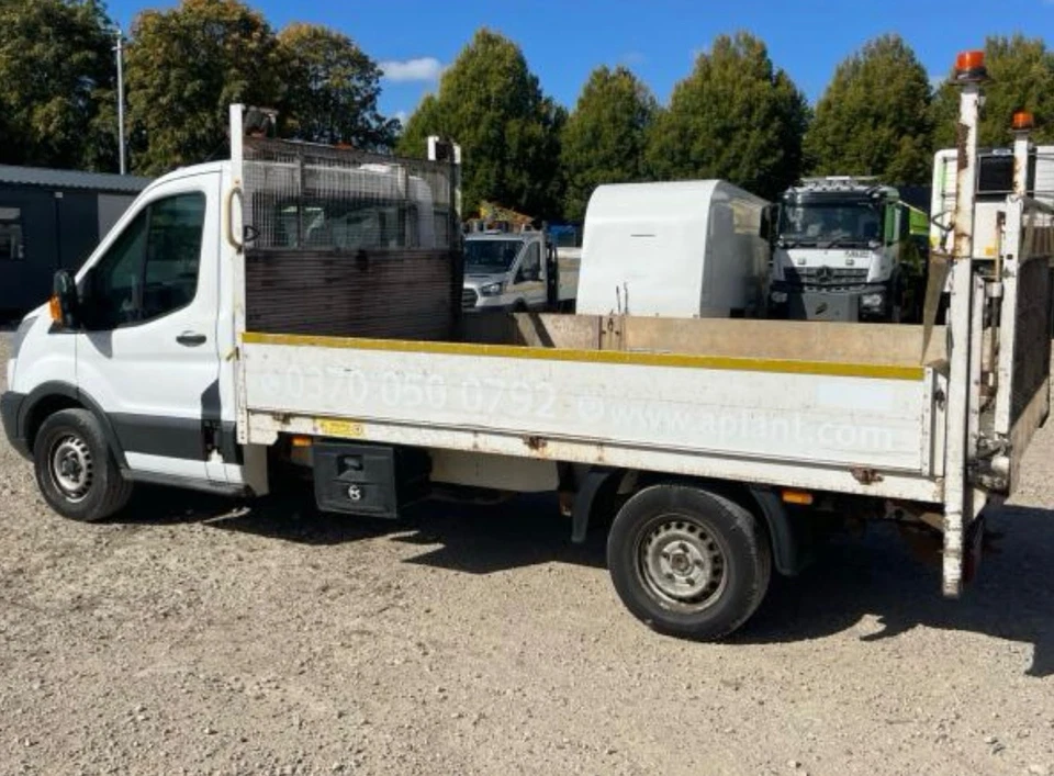 2015 FORD TRANSIT  MK 8 2.2 LWB DROPSIDE  PICK UP BODY 350 RWD L3 TDCI NO VAT - Image 4 of 4