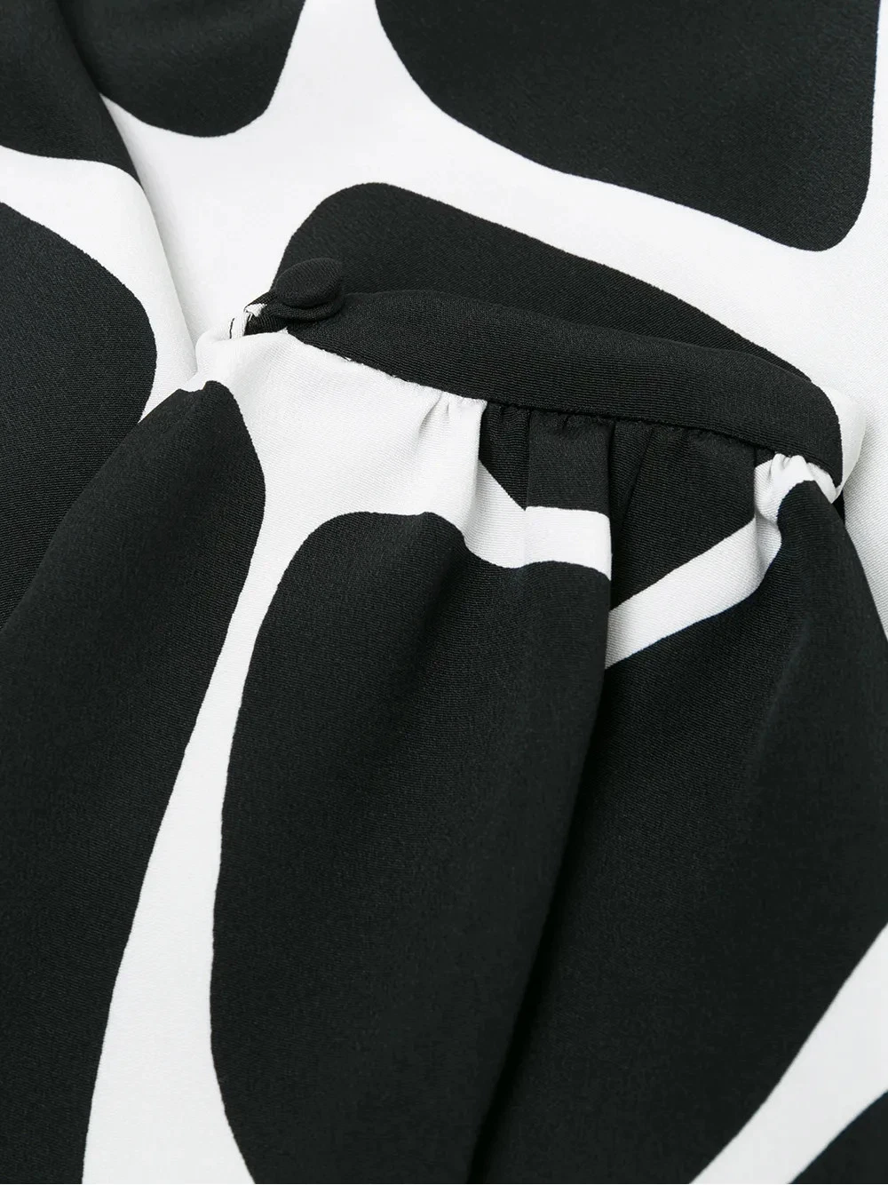 Mini abito Valentino Garavani in seta con stampa giraffa