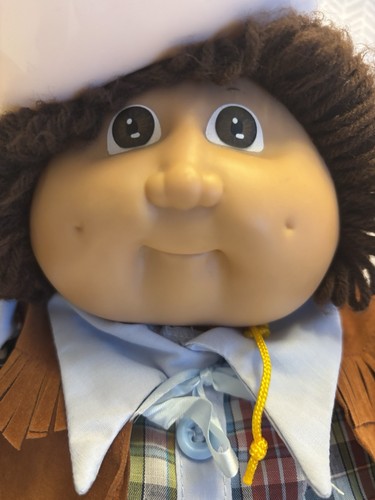 Cabbage Patch Kids Puppe XAVIER ROBERTS braune Haare braune Augen LESEN - Bild 2 von 14