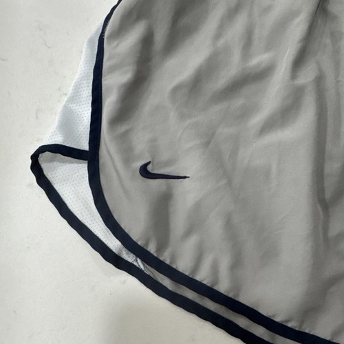 NikeFit Unisex Ole Miss Running Athletic Shorts Gray/Blue/White Sz XL - Picture 3 of 15