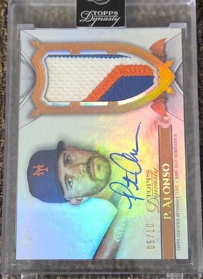 Topps Dynasty – Pete Alonso – Signed – 05/10 - Certified