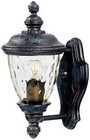 MAXIM 3495WGOB Carriage House 1-Light 6" Wide Oriental Bronze Outdoor Wall Sconc