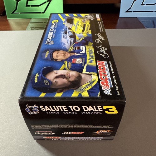 Dale Earnhardt Jr. #3 Wrangler Salute To Dale 2010 1/24 Nascar Die Cast - Picture 7 of 8
