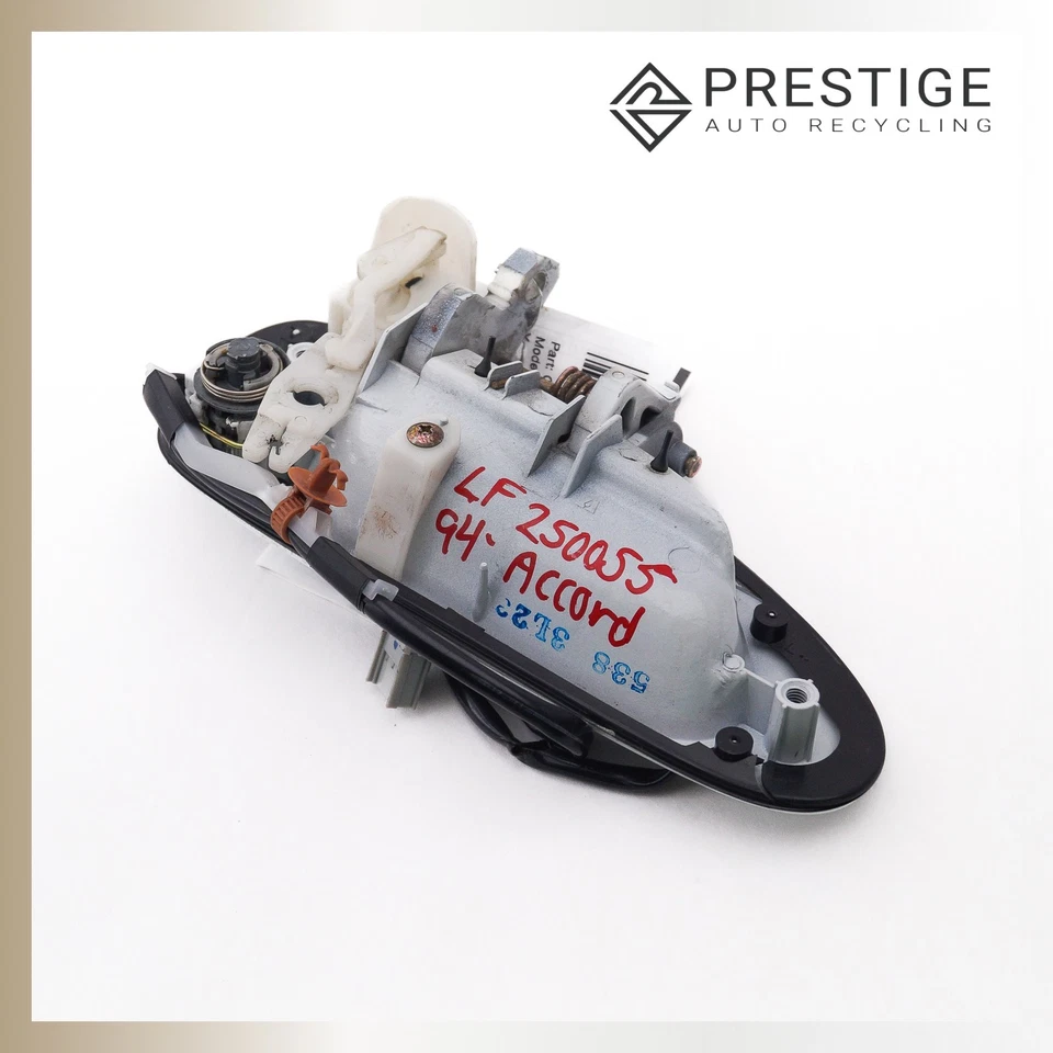 94-95 Honda ACCORD Sdn maçaneta externa dianteira esquerda 72140-SV4-981ZB branca fabricante de equipamento original - Imagem 4 de 4