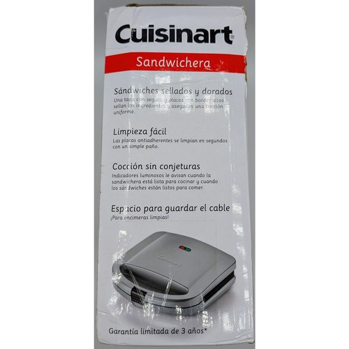 Cuisinart WM-SW2N1 Sandwich Maker Brand New With Tags - Picture 2 of 5