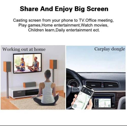 Cable Para Conectar Un iPad iPhone A La TV Televisor Pantalla Facil Calidad - Picture 3 of 12