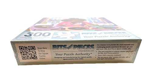 Puzzle giradischi nuovo 300 pezzi grandi 18"X24" Tabitha marrone - Foto 6 di 7