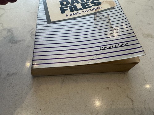 Commodore 64 Data Files A Basic Tutorial Vintage Book by David Miller - Picture 10 of 15