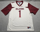 Oklahoma Sooners Jersey Mens Xl Cream Nike Team Elite Ncaa Football