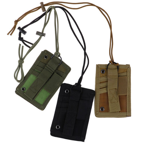 Tactical ID Card Case Patch Neck Lanyard and Credit Card ID Card Holder✔G . ^a5 - Picture 4 of 13