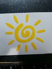 Sun Vinyl Decal Car Bumper Tribal Sun Sticker Window Wall Laptop SUV Summer