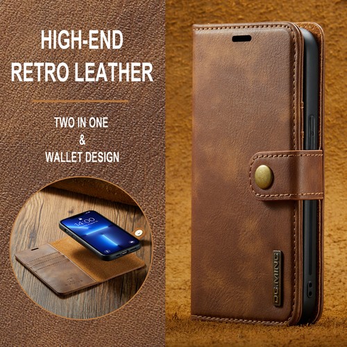 DG.MING For iPhone 14 Pro Max/14Plus/14 Pro Case Leather Detachable Wallet Cover - 第 49/77 張圖片