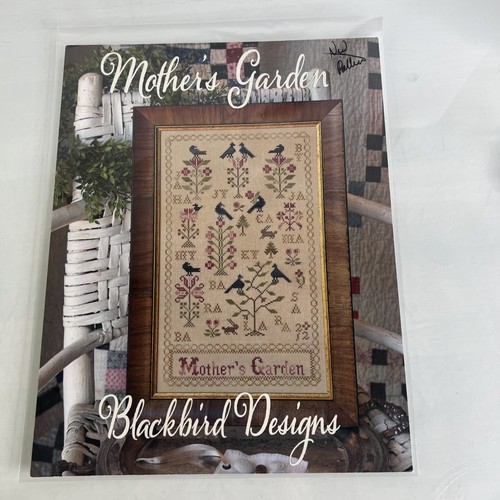BLACKBIRD DESIGNS counted cross stitch chart mother’s garden - Picture 2 of 7