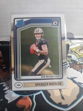 2024 Panini Donruss Optic Spencer Rattler Rated Rookie RC #289 Saints