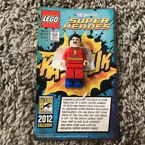 LEGO DC SHAZAM MINI FIGURE 2012 SDCC ULTRA RARE - 第 2/6 張圖片