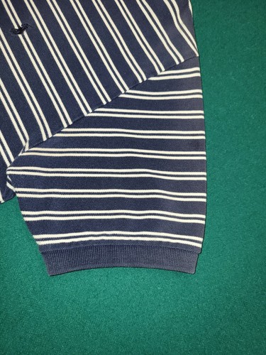 Polo Ralph Lauren para hombre a rayas talla L azul marino/blanco - Imagen 3 de 4