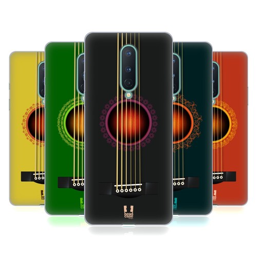 HEAD CASE DESIGNS ACOUSTIC GUITAR SOFT GEL CASE FOR GOOGLE ONEPLUS PHONES - Picture 1 of 12