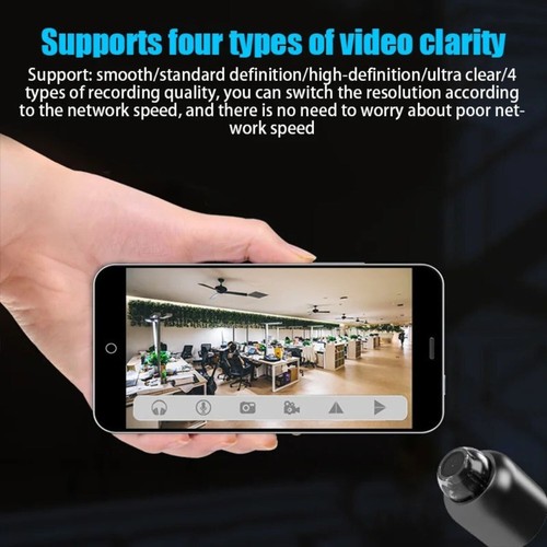 Wireless Camera Mini Wifi IP Recording 1080P HD Security Cam Monitor - Picture 5 of 16