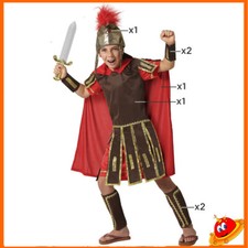 Costume Bambino Gladiatore Legionario Romano Tg 5/9A