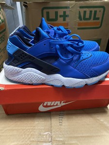 royal blue huaraches mens