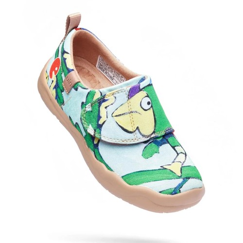 Kid Size UIN Slip On Shoes Canvas Comfortable Loafers "Chamelon" - Picture 8 of 9
