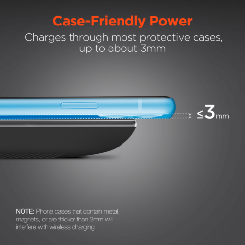 HyperGear ChargePad Pro 15W Wireless Fast Charger USB-C for Qi-Enabled Devices - Picture 7 of 20
