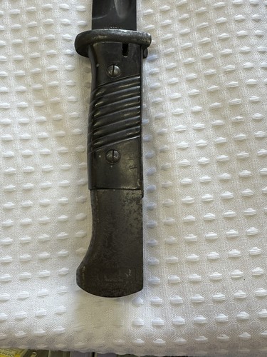 WW2 German K98 Mauser Bayonet with Scabbard And Frog Matching Numbers 41 asw - Picture 7 of 12