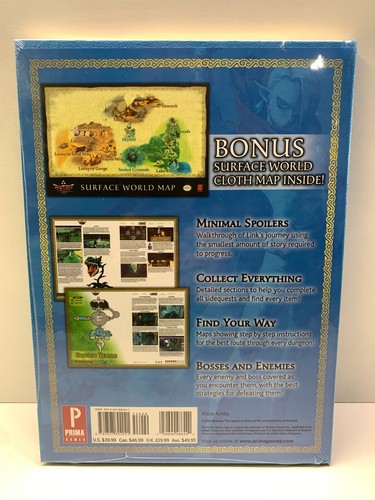 THE LEGEND OF ZELDA SKYWARD SWORD COLLECTOR'S EDITION GUIDE - NEW SEALED - Picture 2 of 9