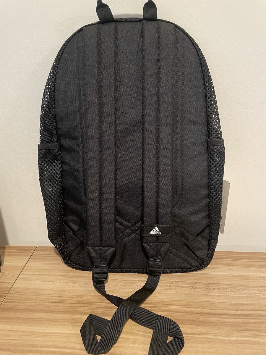 Adidas Black Mesh Backpack | eBay