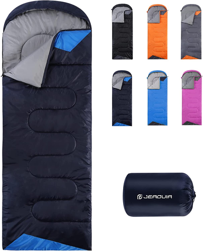 Schlafsäcke für Erwachsene Backpacking leicht wasserdicht - kaltes Wetter Sleepi - Bild 11 von 12