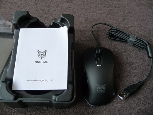 gaming mouse wired Onikuma 8000 DPI adjustable, new - Picture 3 of 6