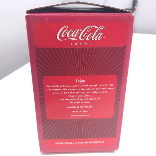 Fuente vintage de 2 botellas de Coca Cola con hielo + botellas de Coca-Cola iluminadas - Imagen 15 de 15