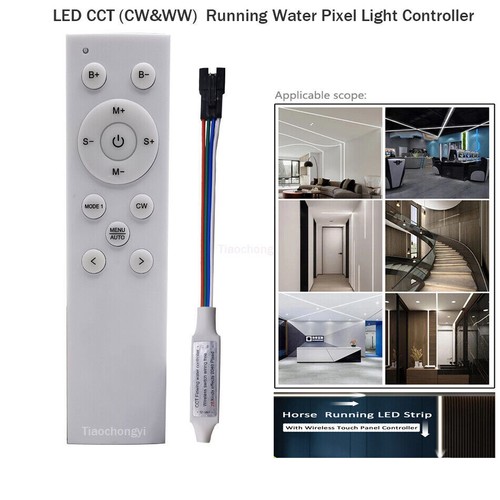 24V WS2811 2835 CCT Chasing Light Running Water LED Strip 120LEDs/m led Tape kit - Picture 14 of 14