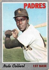 1970 Topps Nate Colbert #11 - San Diego Padres