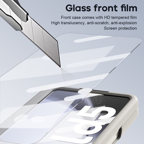 Pour Samsung Galaxy Z Fold 6 5 4 charnières étui support cuir + stylo S - Photo 22 sur 58