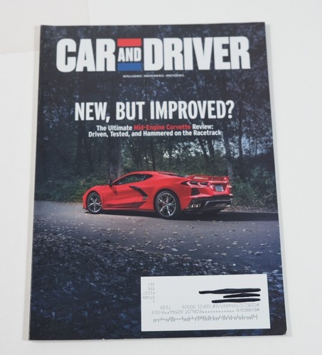 CAR AND DRIVER Magazine - DECEMBER. 2019 - NEW, BUT IMPROVED? Corvette
