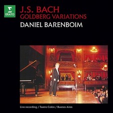 DANIEL BARENBOIM - GOLDBERG-VARIATIONEN  CD NEW BACH,JOHANN SEBASTIAN