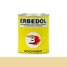 B&uuml;chner Erbedol Same elfenbein Lack Farbe Kunstharzlack SL1520 750ml