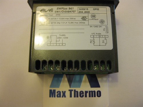 ELIWELL EWplus 961 Regler ist für Kühlgeräte 230V sicher sein 230V - Bild 3 von 3