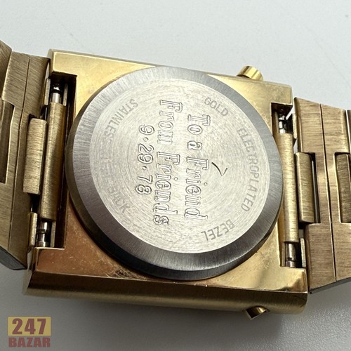 Super Rare Vintage Longines LED Digital Watch with Case & Box - Works Great! - Picture 11 of 24