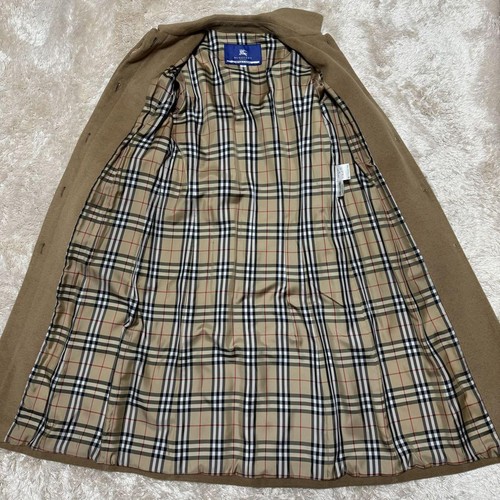 Burberry London Blue Label Stand Collar Coat Angora Women Size 38/US:S Authentic - Picture 18 of 24