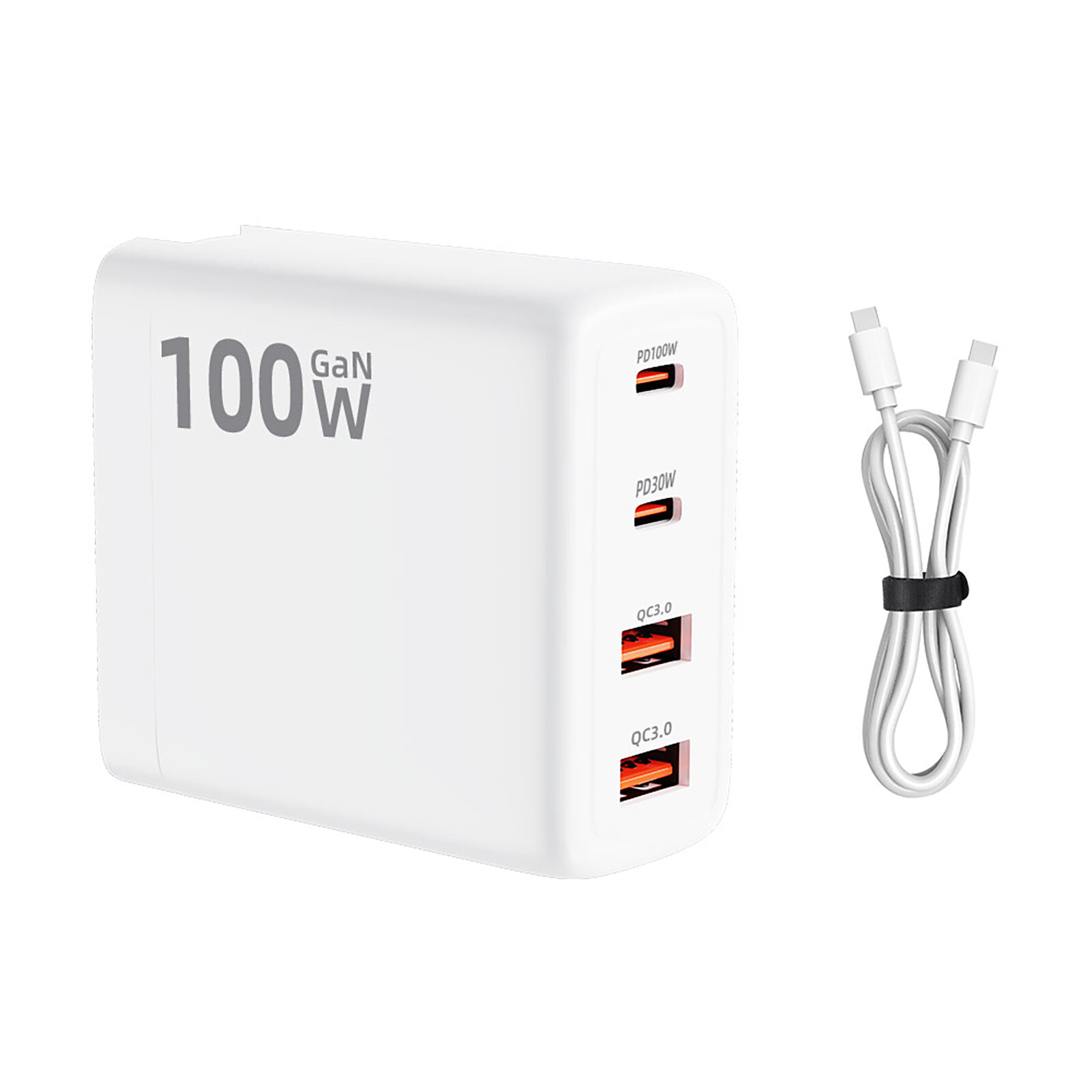 100W 4-Port PD Fast Charger for DJI Drones, Cameras & Phones-image