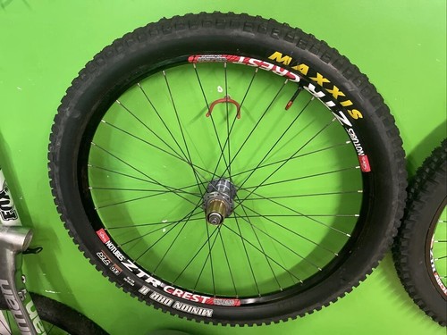 26" STANS NO TUBES ZTR CREST/ARCH FRONT+REAR WHEELS+HOPE PRO/EVO HUBS+TYRES,MTB - Picture 2 of 15
