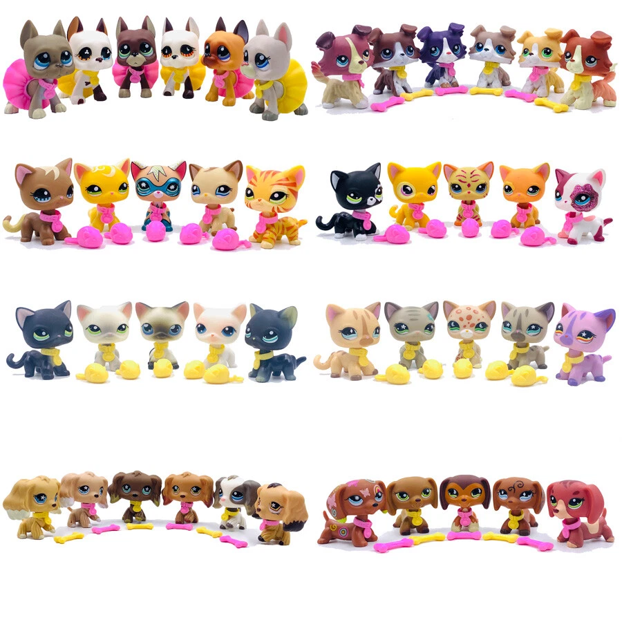 Littlest Pet Shop Characters Toys, Lps Cats Littlest Pet Shops