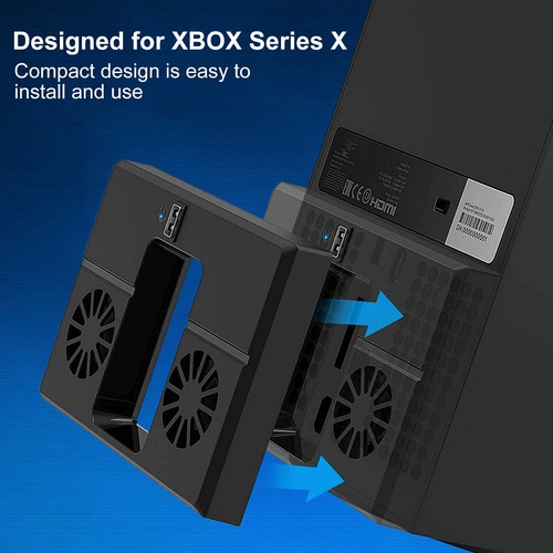 Ultra-quiet USB Vertical Cooling Fan External Cooler for Xbox Series X Console - Picture 13 of 15