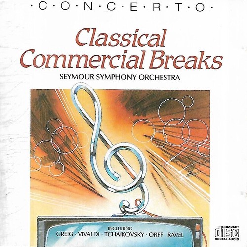Seymour Symphony Orchestra - Classical Commercial Breaks (1986 CD Album) - Picture 1 of 2